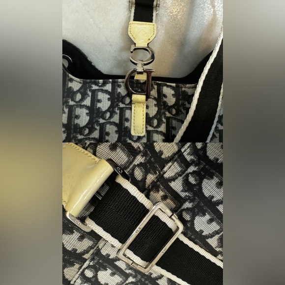 Vintage Dior Black Trotter No.2 Sling Bag/ Backpack - Picture 15 of 16